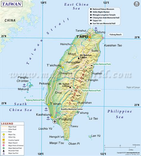 地勢圖|Taiwan MAP Service